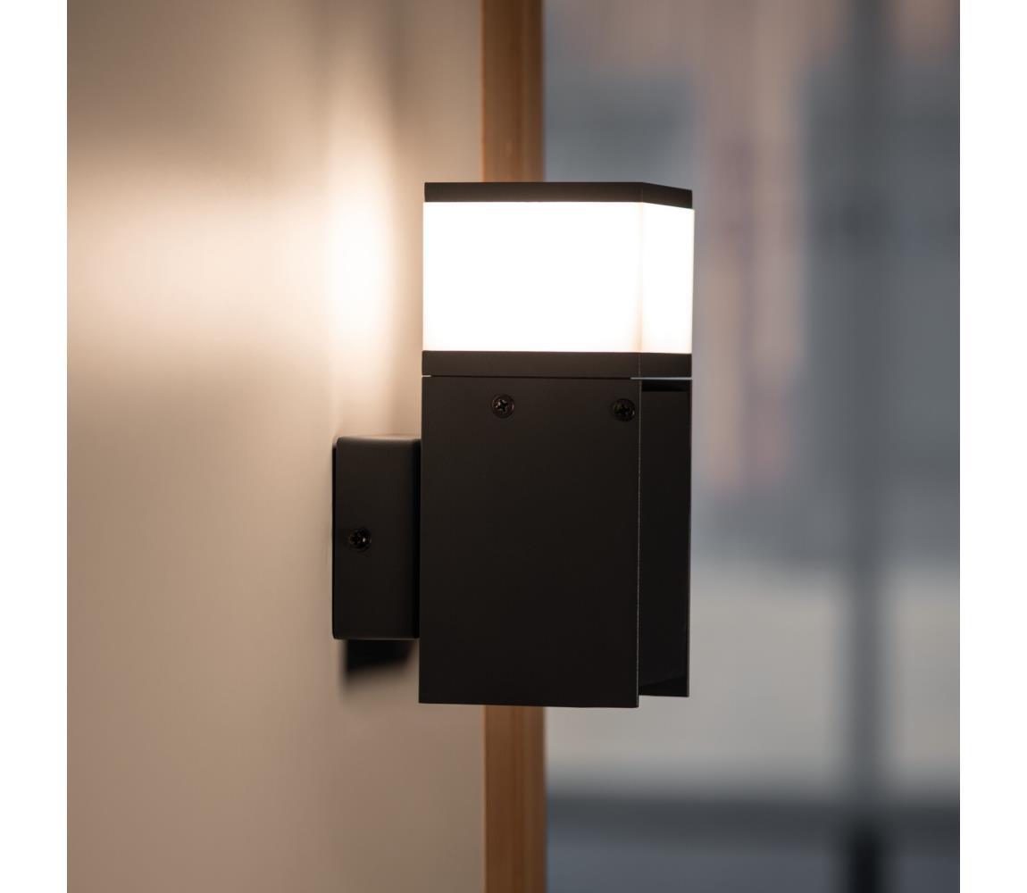 38760 - Venkovní nástěnné svítidlo DASTEN 1xG9/11W/230V IP44 černá