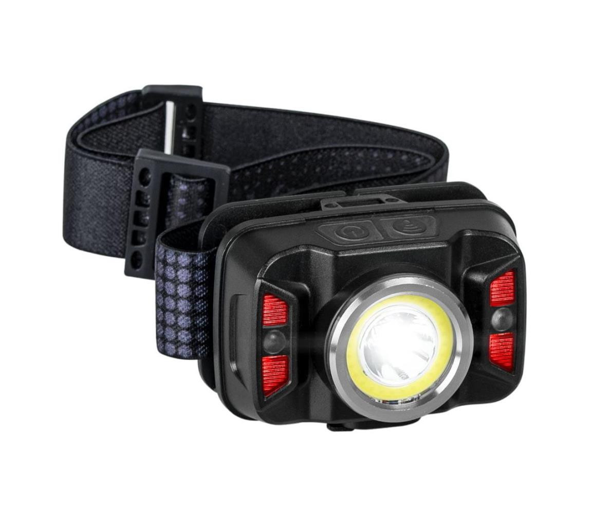 Vayox LED Nabíjecí čelovka se senzorem LED/15W/5V IP66 430 lm 1800 mAh