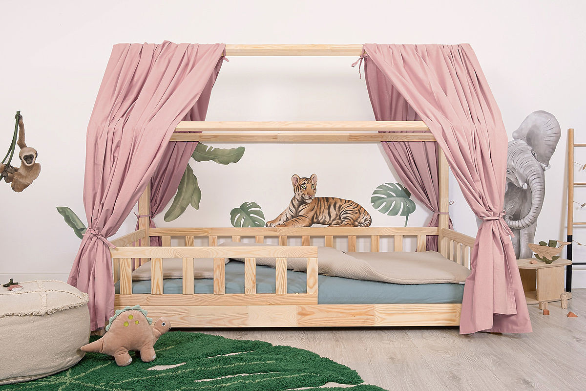 Ourbaby Canopy - old pink 35831-0 160x80 cm