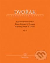 Klavírní kvartet D dur op. 23 - Antonín Dvořák