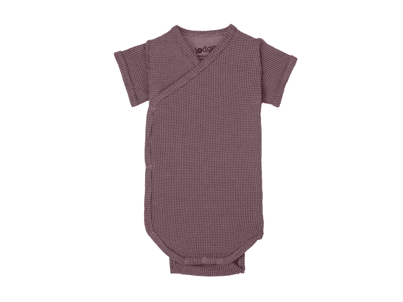 Lodger Romper Short Sleeves Ciumbelle Rose 68