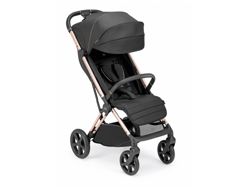 Cam Kočárek Off-Road Černá s růžovým podvozkem, col. T207