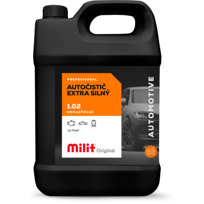 Milit autočistič extra silný, 5 l