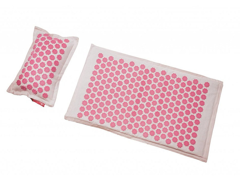 TrainMax TrainMax Akupresurní podložka s polštářkem Varianta: růžová