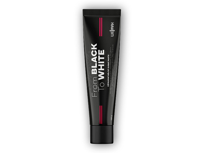 WellMax WellMax Černá bělící zubní pasta 105g