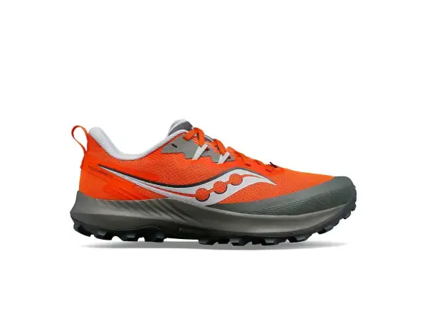 Saucony Peregrine 14 Mens Shoes Pepper/Bough