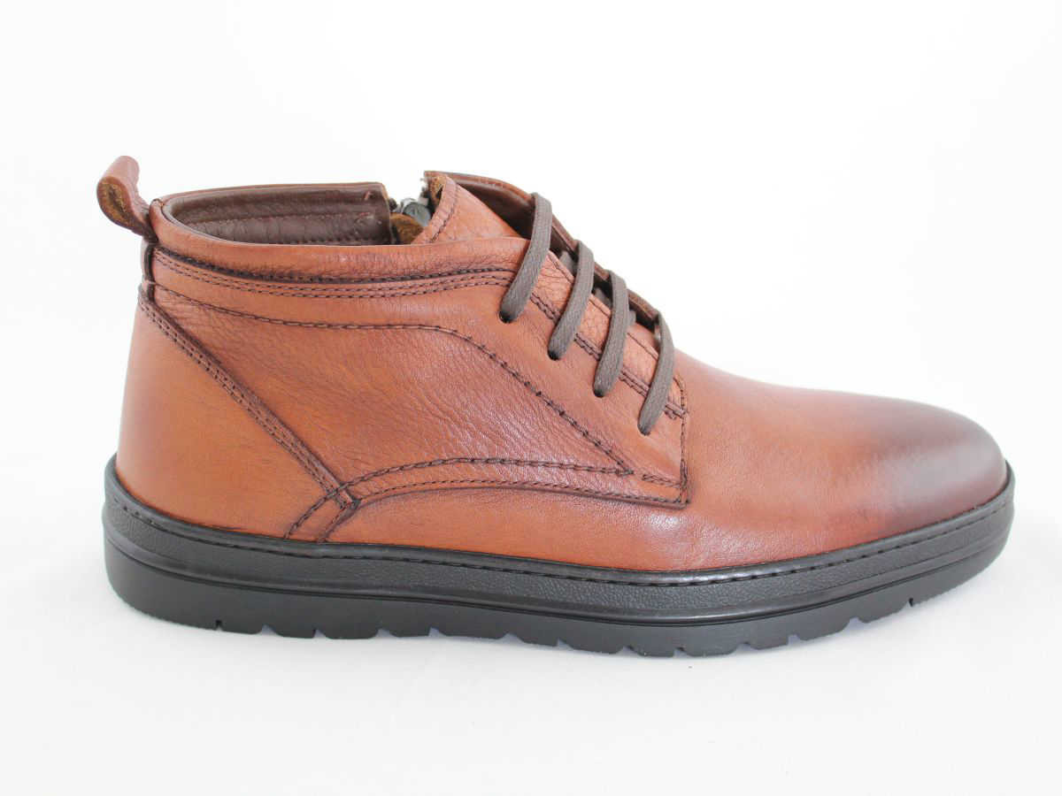 Wild 2042719A Pánské vycházkové boty hnědé 44