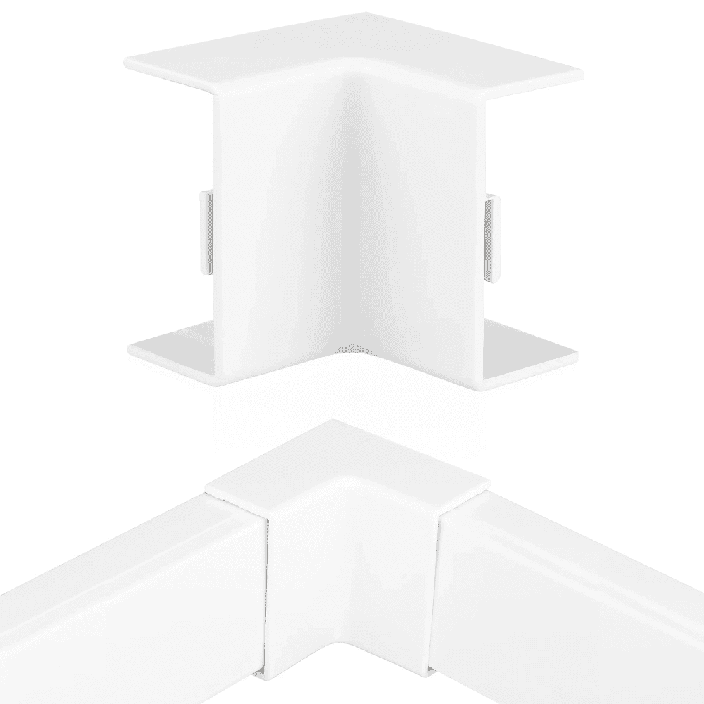 Interlook CDT-04 | Vnitřní úhlová spojka pro krycí lištu 40x20mm | bílý 5318