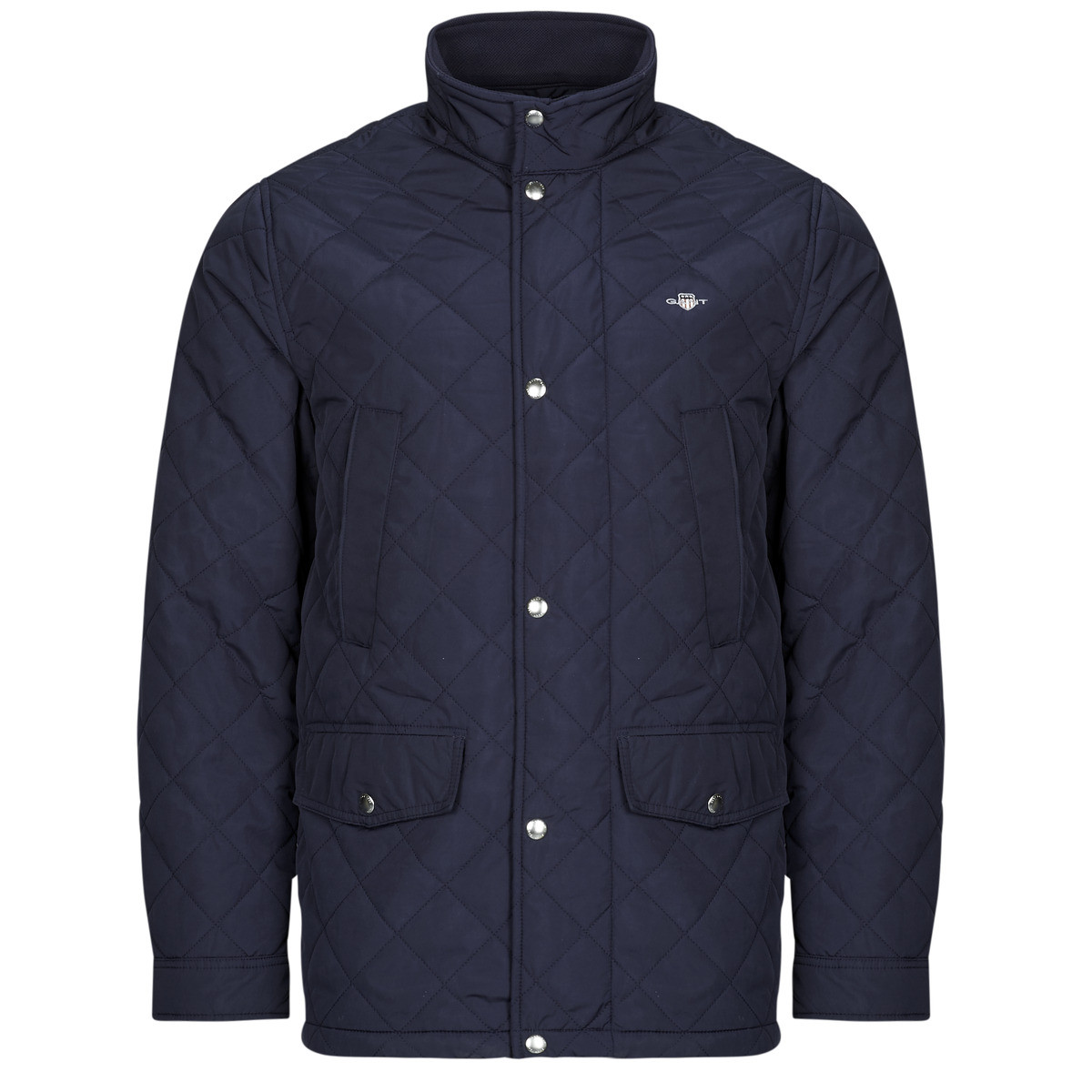 Gant  QUILTED WINDCHEATER MID JACKET  Tmavě modrá