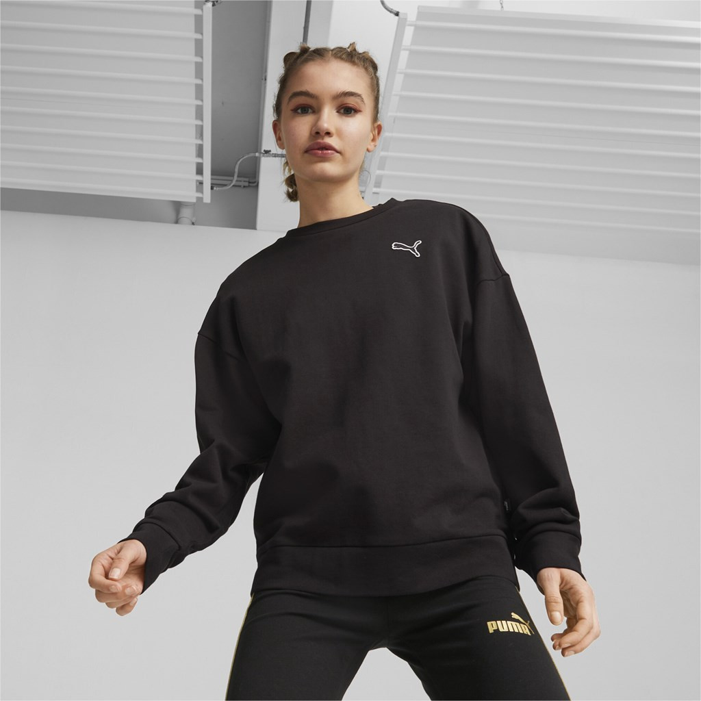 Puma BETTER ESSENTIALS Crew TR Dámská mikina US L 675987-01