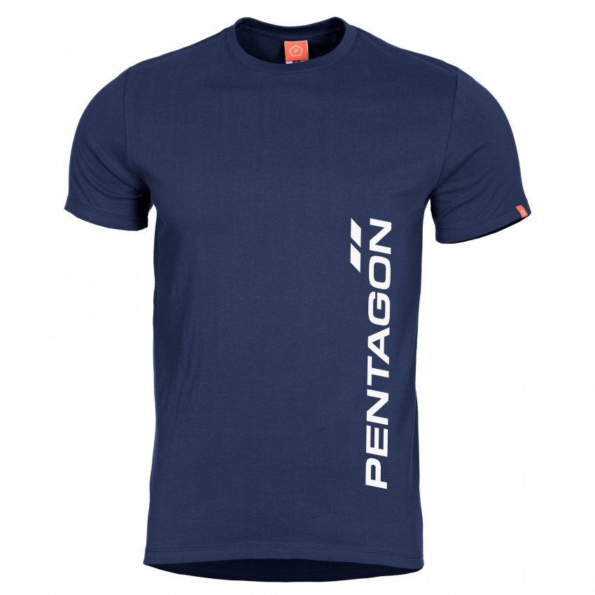Tričko Pentagon Vertical - navy, XS