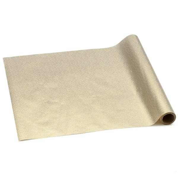 Šerpa dekorativní na stůl zlatá 36x300cm