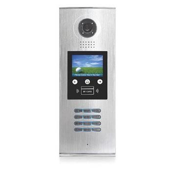 XtendLan Dveřní stanice, pro větší budovy, LCD menu, číselník, RFID čtečka, CCD 1/3