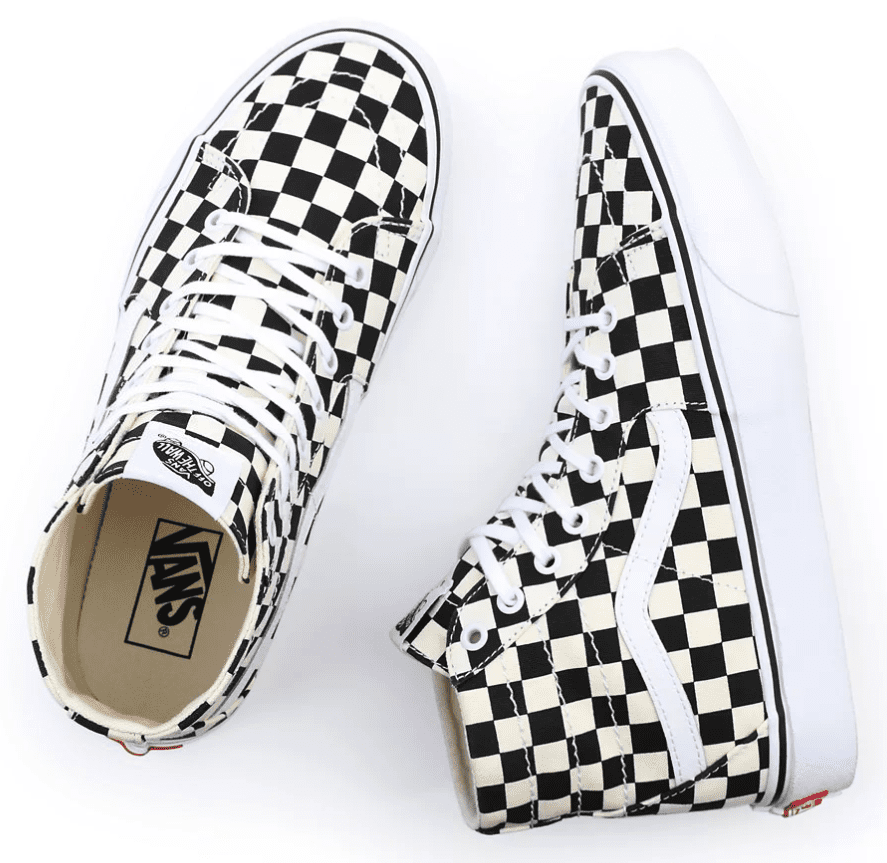 Boty Vans SK8-Hi Tapered checkerboard black/white 37
