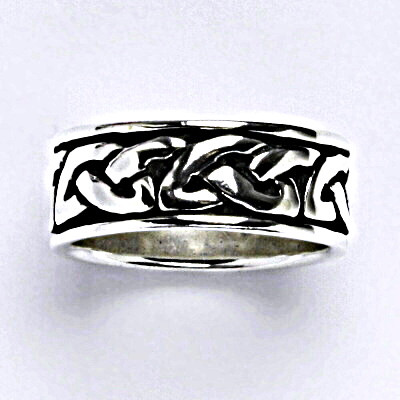 Stříbrný prsten s patinou,prsten ze stříbra,váha 7,84 g