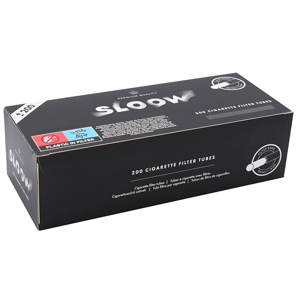 Dutinky Sloow Black 200ks