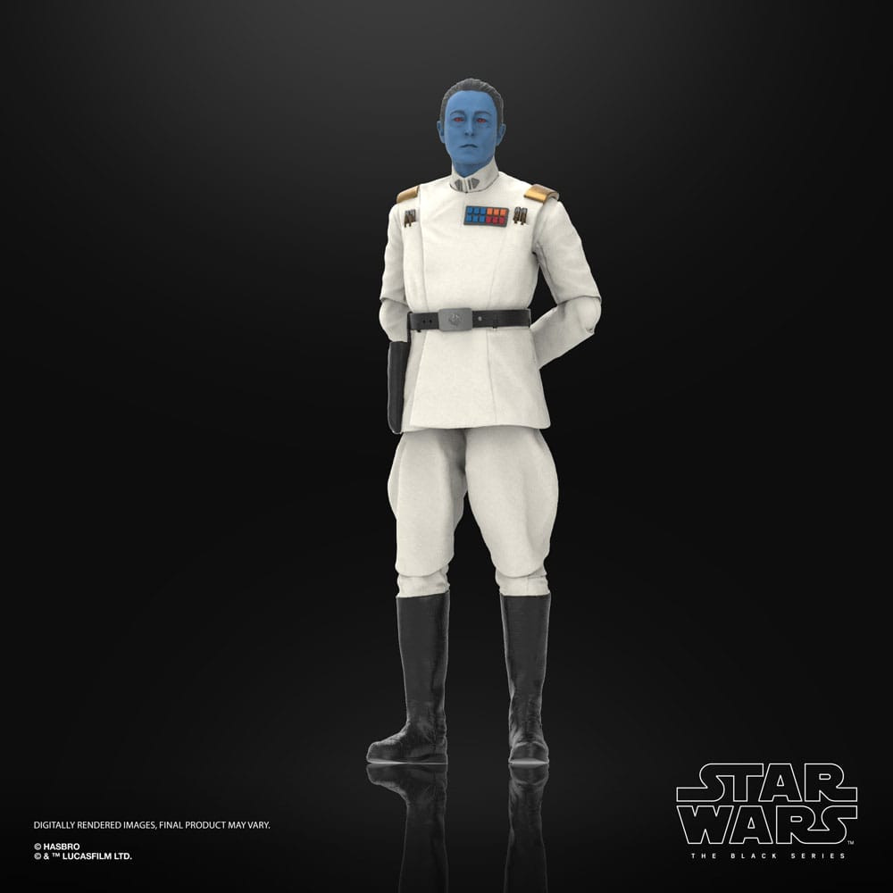 Hasbro | Star Wars Ahsoka - sběratelská figurka Grand Admiral Thrawn (Black Series) 15 cm