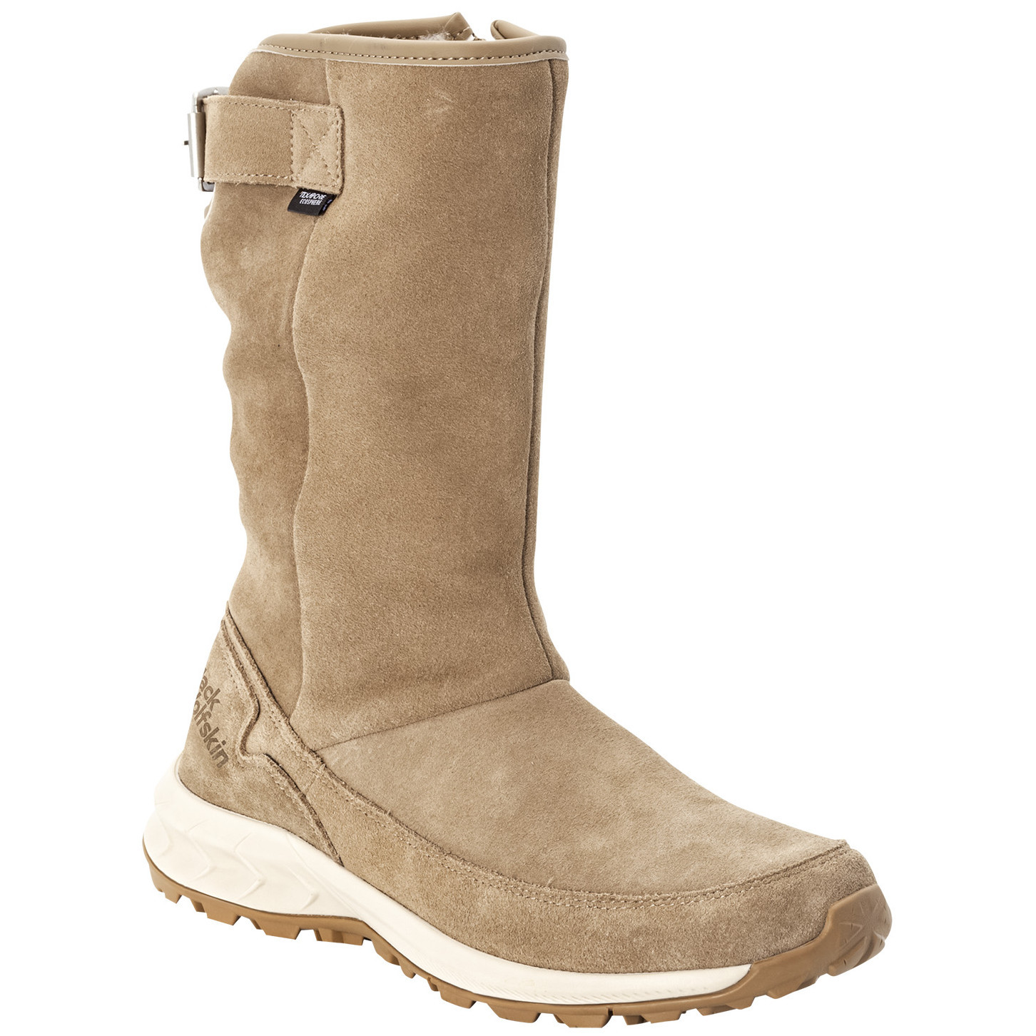 Dámské zimní boty Jack Wolfskin Queenstown Texapore Boot H W Velikost bot (EU): 37 / Barva: béžová
