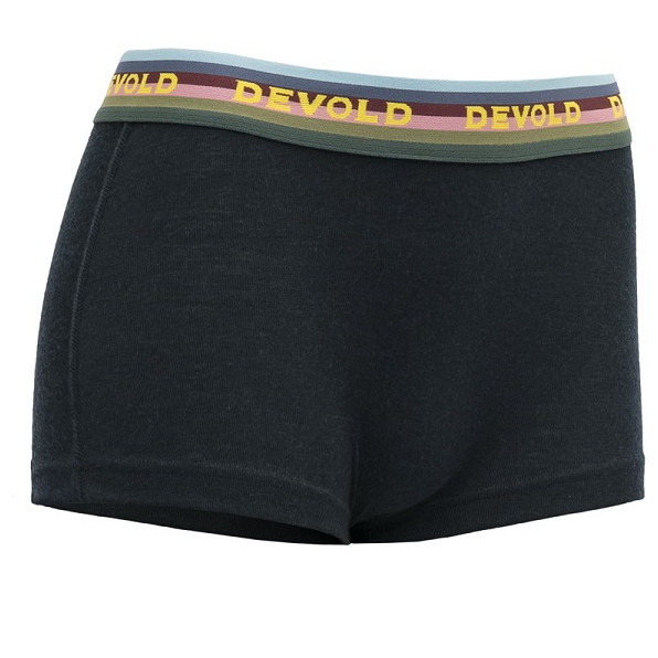 Dámské funkční kalhotky Devold Lauparen Merino 190 Hipster Wmn Velikost: S / Barva: černá