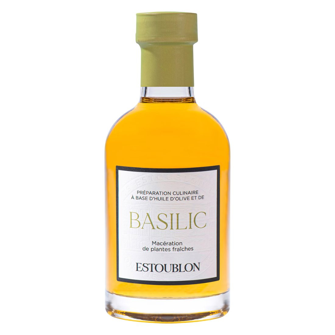 Extra panenský olivový olej 200 ml, bazalka, Estoublon