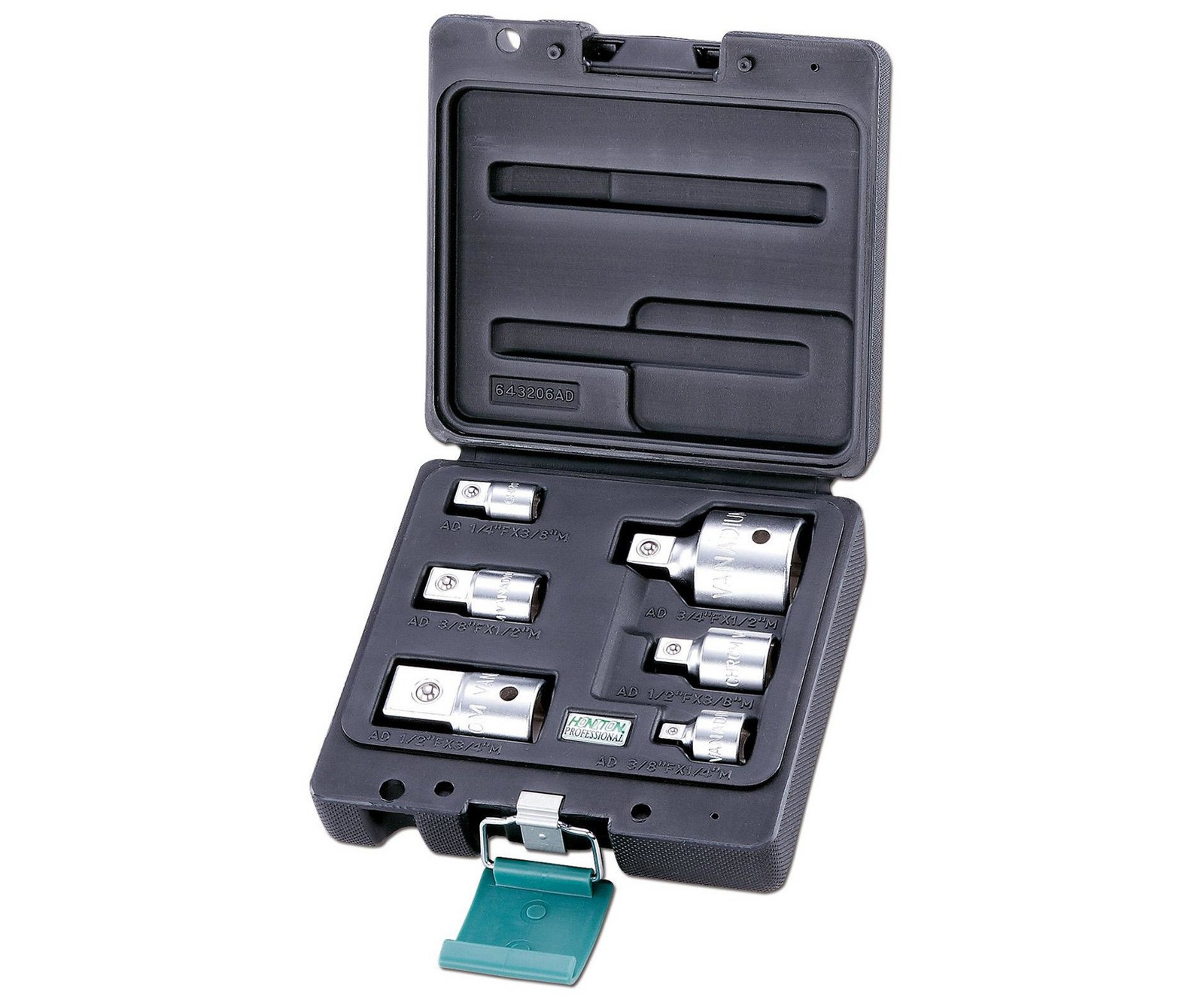 Sada redukcí gola čtyřhran 6ks Honiton