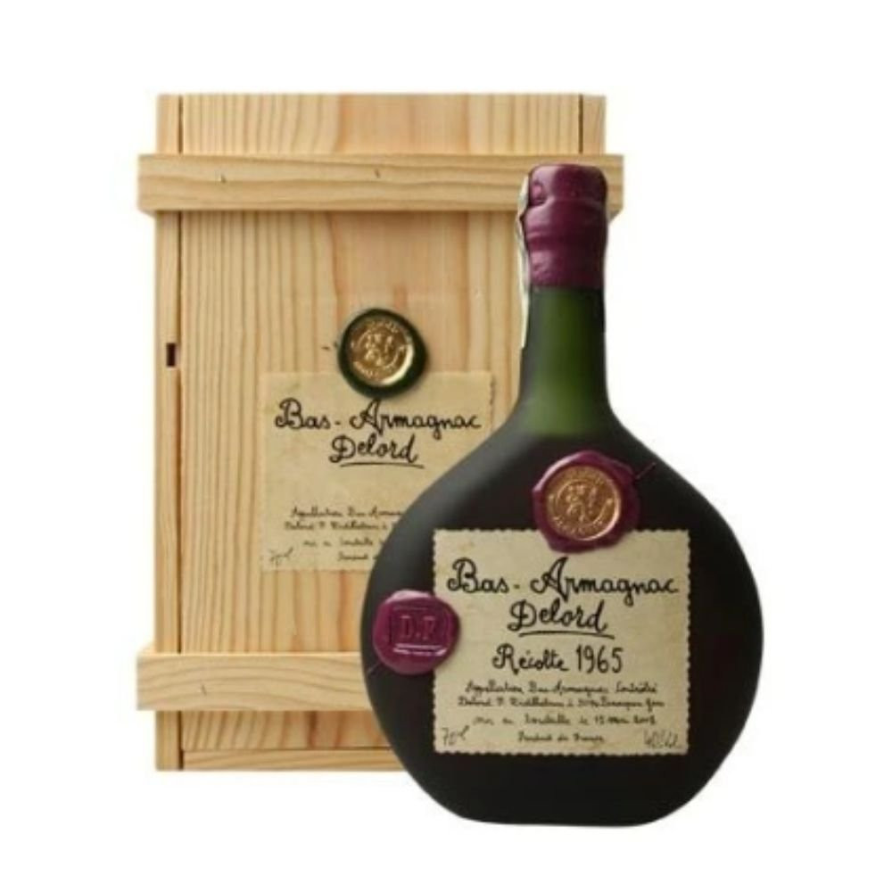 Armagnac Delord 1965 0,7l 40% Dřevěný box