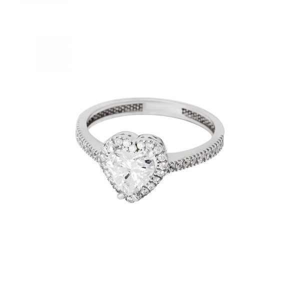 Prsten se syntetickými kameny 326-588-0010 51-2.05g