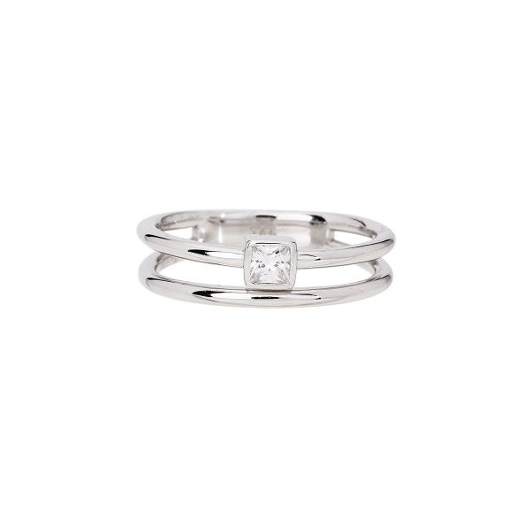 Prsten se syntetickými kameny 126-233-1056 53