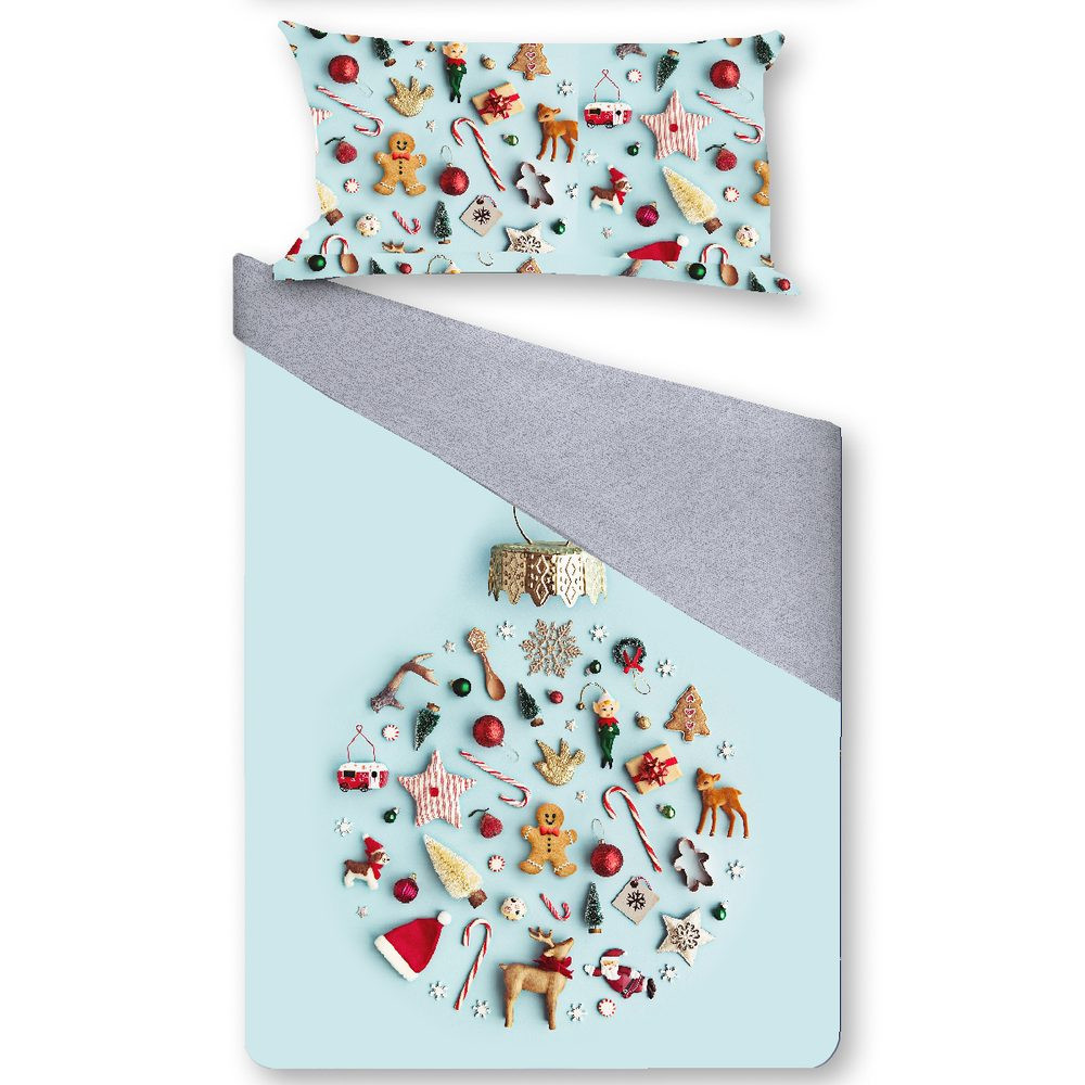 Gipetex Natural Dream 3D Italské povlečení 100% bavlna Decorazioni - 140x200 / 70x90 cm