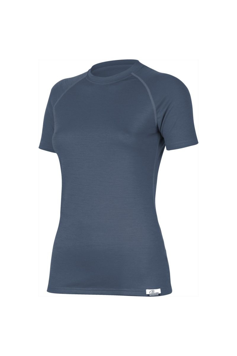 Lasting ALEA 5656 modré vlněné merino triko Velikost: S 8595067874647