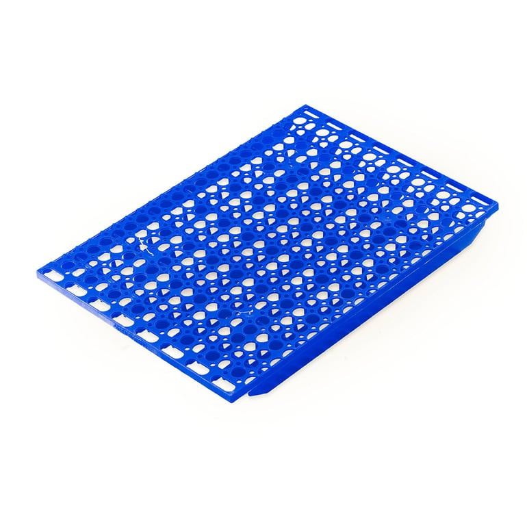 Plastová police do regálu TRANSFORM, 900x400 mm, modrá