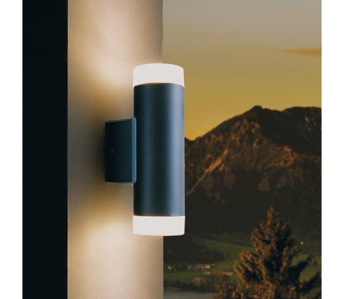 Eglo Eglo 96505 - LED Venkovní nástěnné svítidlo RIGA 2xGU10/5W IP44
