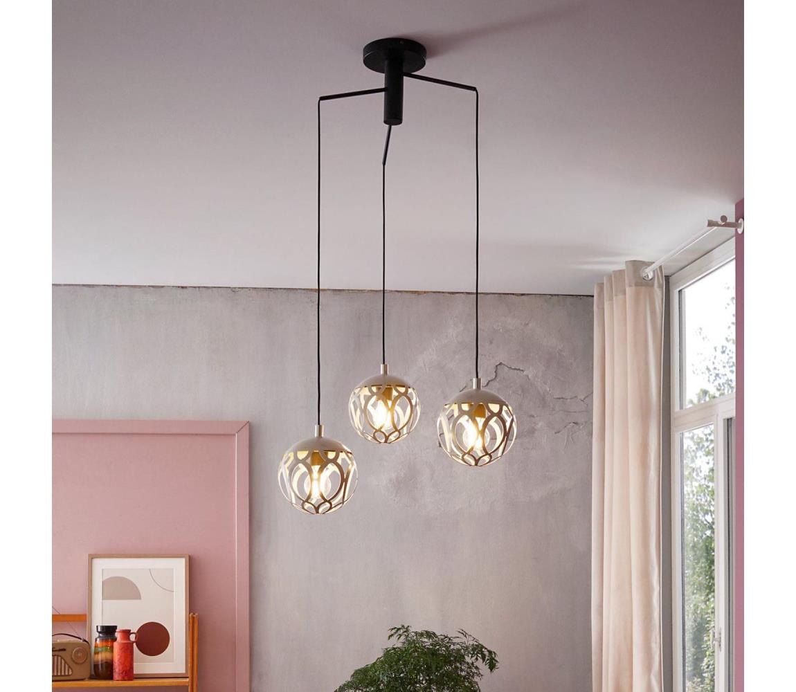 Eglo Eglo 99073 - Lustr na lanku MIRTAZZA 3xE27/60W/230V