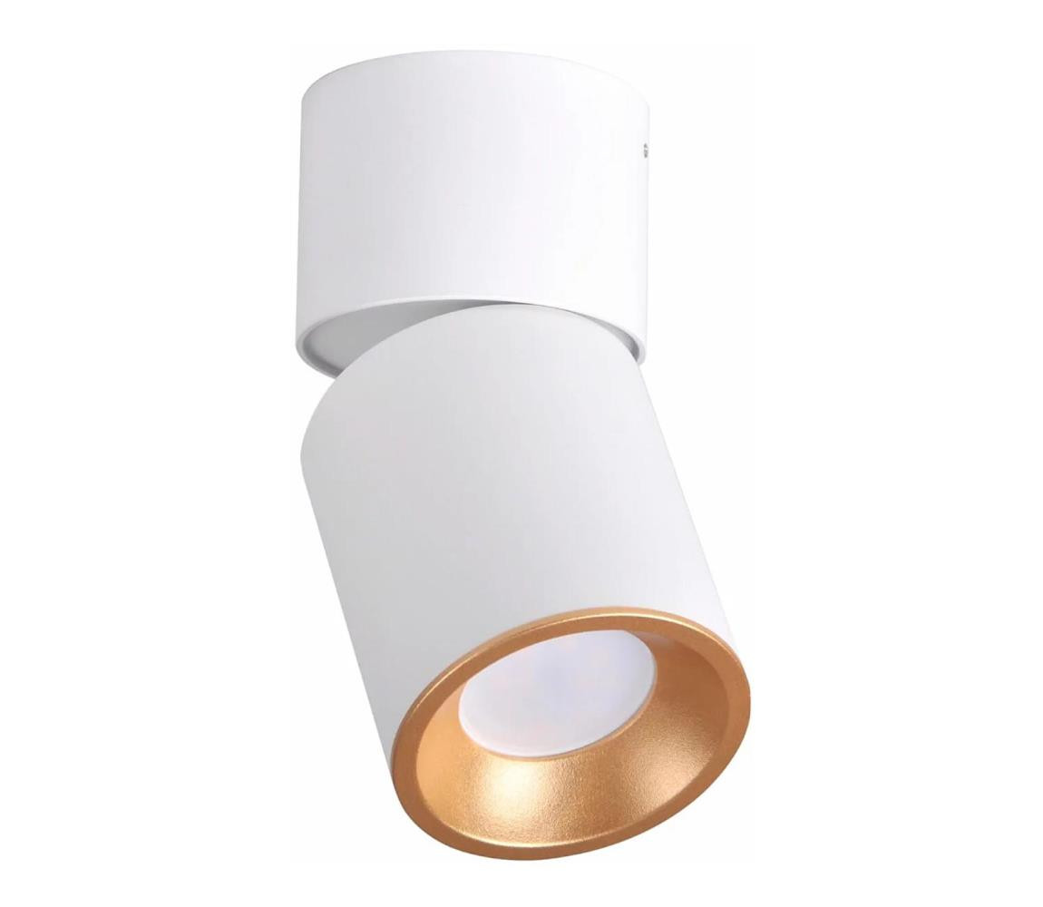 Bodové svítidlo NIXA 1xGU10/10W/230V bílá/zlatá