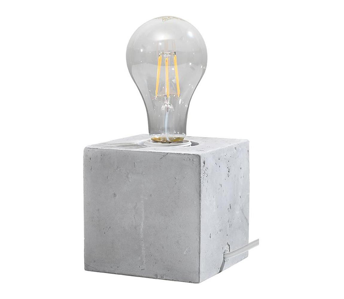 SL.0683 - Stolní lampa ABEL 1xE27/60W/230V beton
