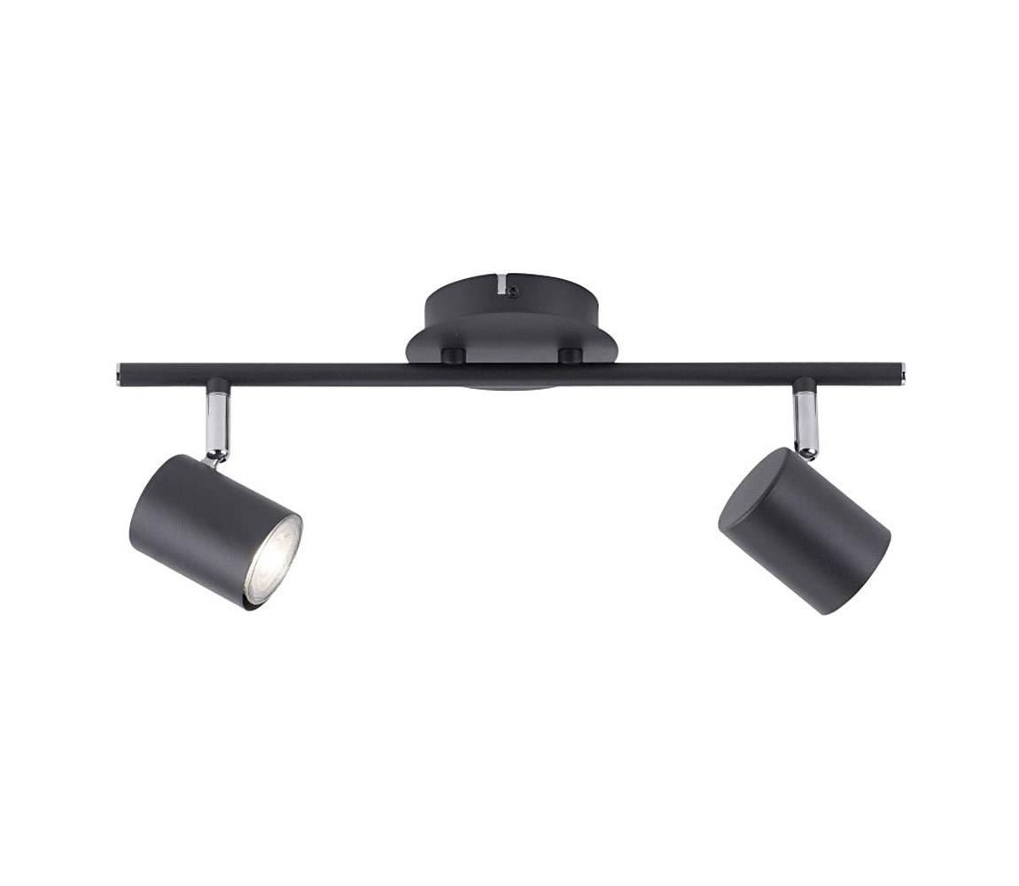 Leuchten Direkt Leuchten Direkt 11942-13 - LED Bodové svítidlo TARIK 2xGU10/5W/230V antracit