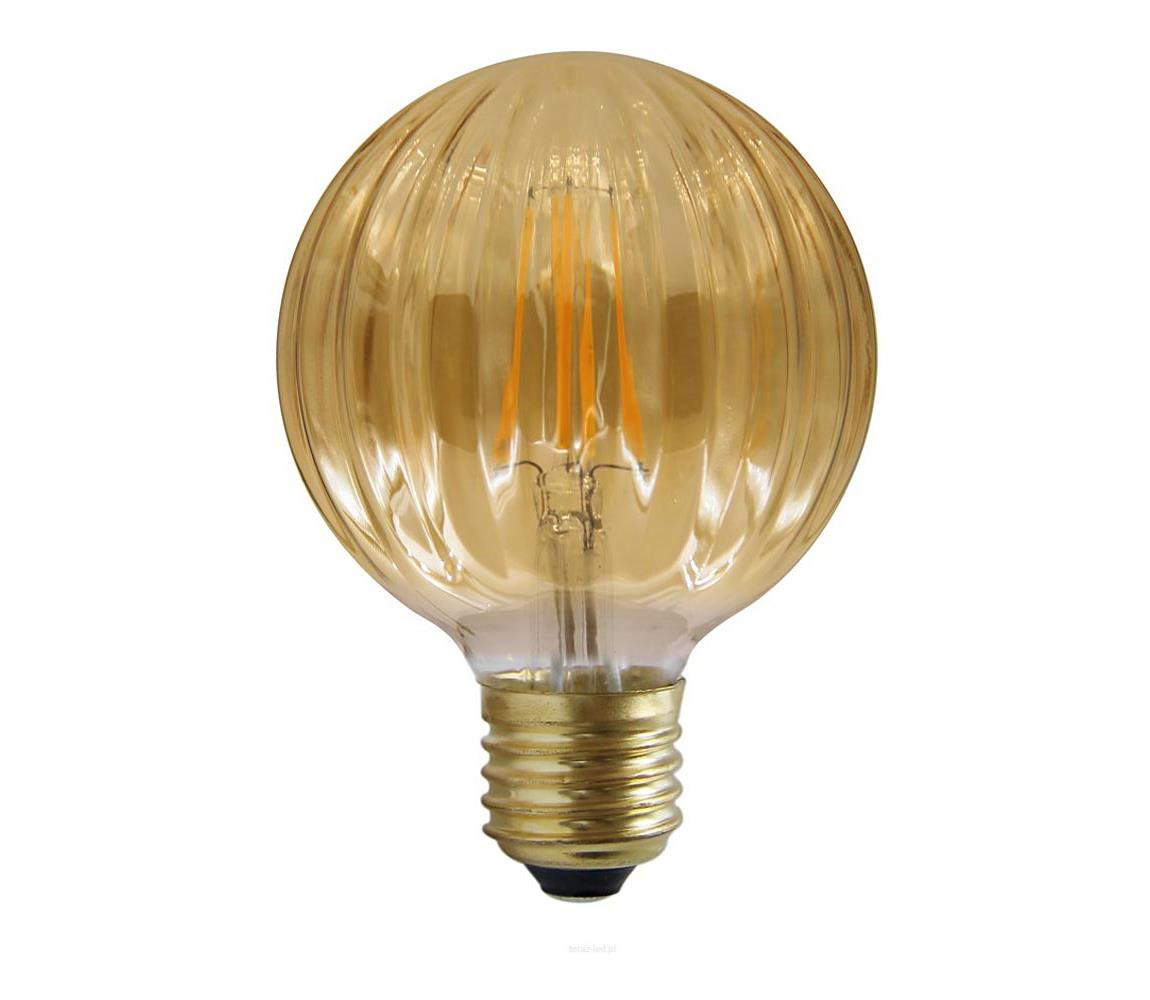 LED žárovka VINTAGE AMBER E27/4W/230V G100 2700K