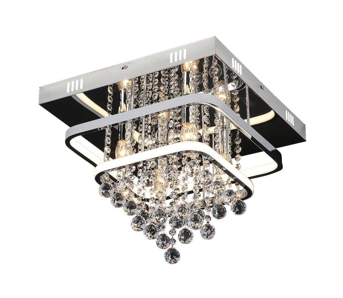 Rabalux Rabalux 2239 - Křišťálový přisazený lustr PALLAS LED/36W/230V + 4xE14/40W