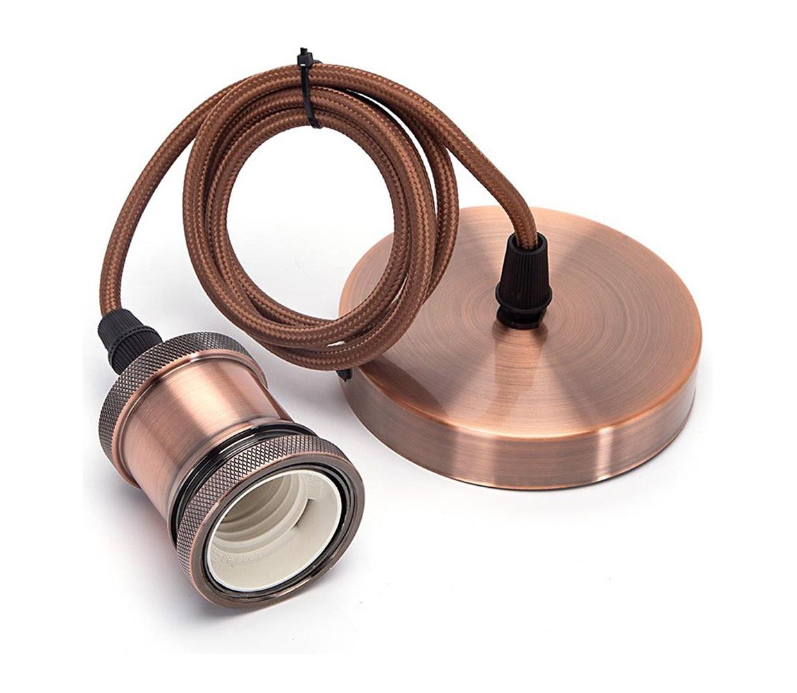 B.V.  - Napájecí kabel 1xE27/60W/230V měděná