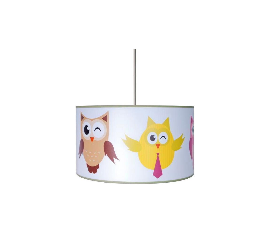 Dětský lustr OWLS 1xE27/60W/230V