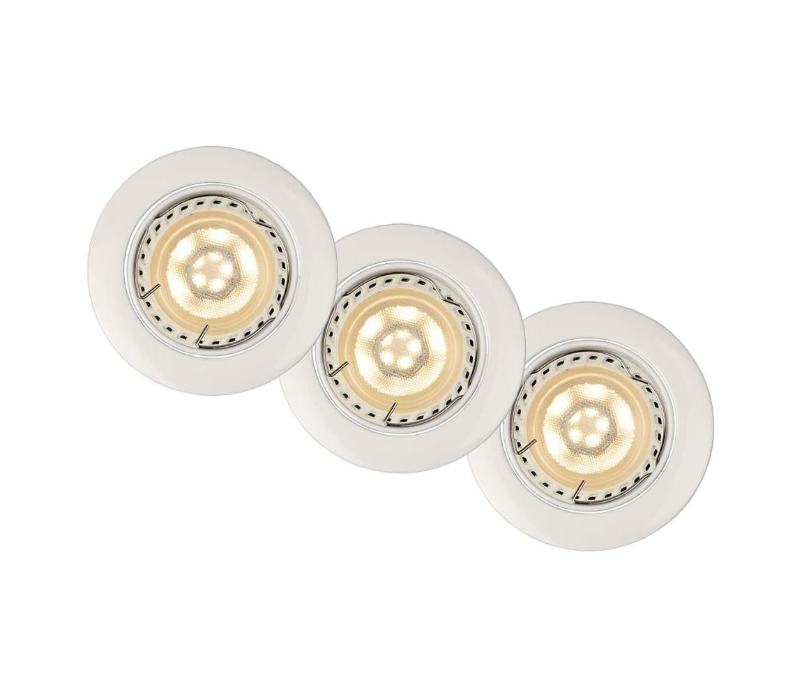 Lucide Lucide 11001/15/31 - SADA 3x LED podhledové svítidlo FOCUS 1xGU10/5W/230V bílé