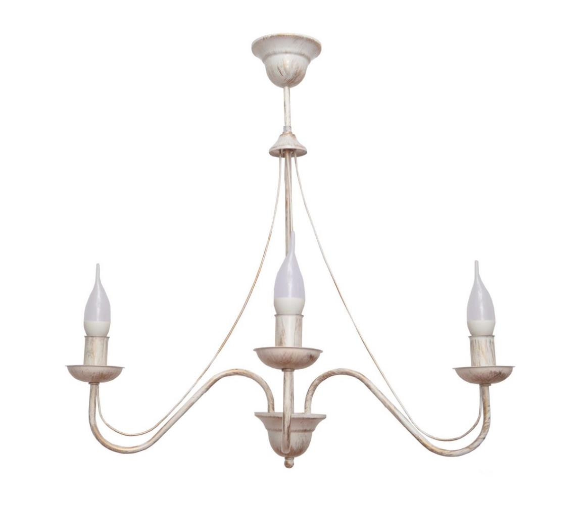 Lustr na tyči MALBO III 3xE14/10W/230V