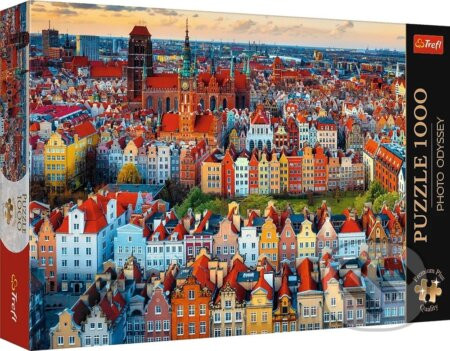 Pohľad na Gdansk, Poľsko - Trefl