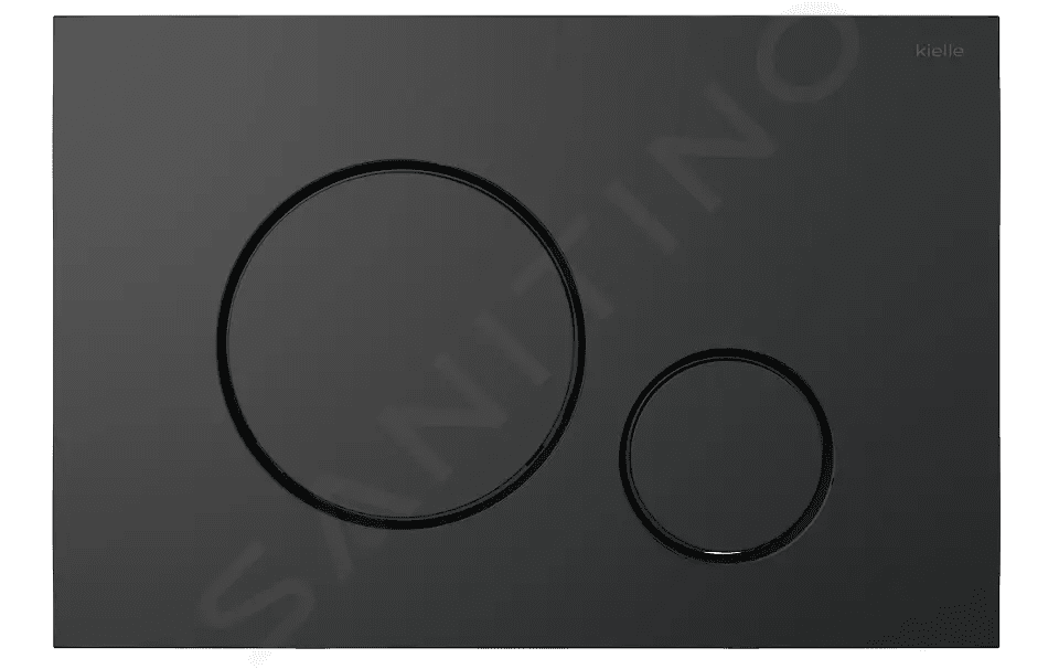 kielle 70209040 - Ovládací tlačítko splachování, matná černá