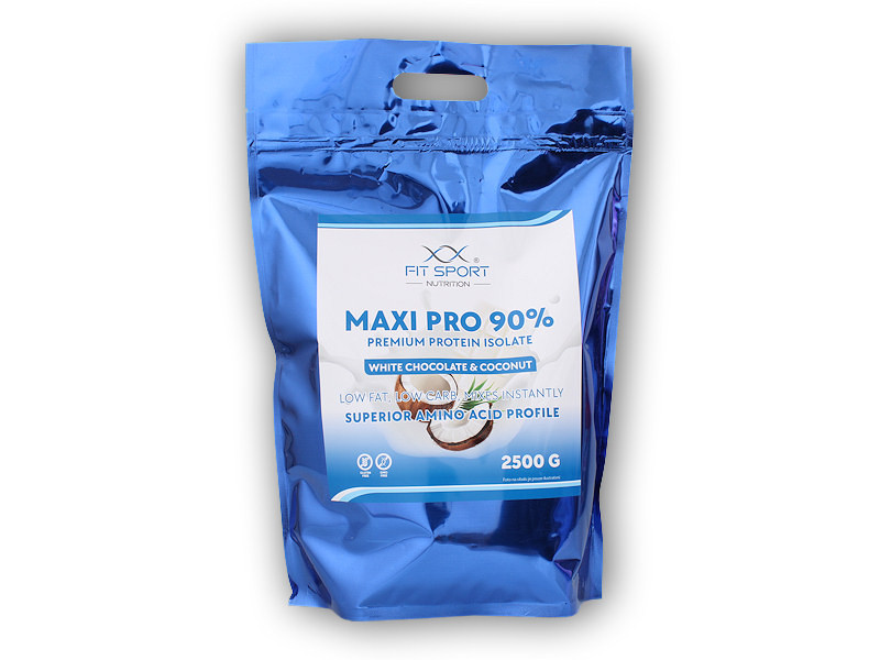FitSport Nutrition Maxi Pro 90% 2500g Varianta: čokoláda