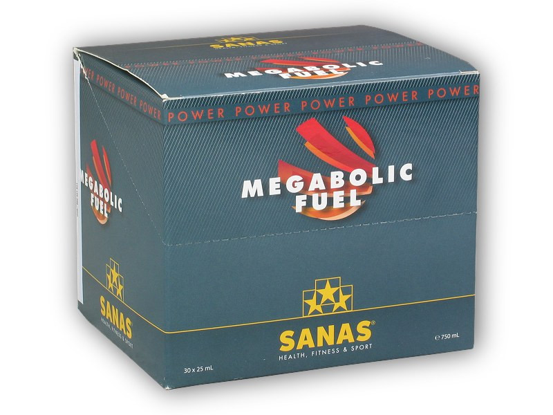 Sanas Aminobolan fuel 30 ampulí - Megabolic Fuel 22ml