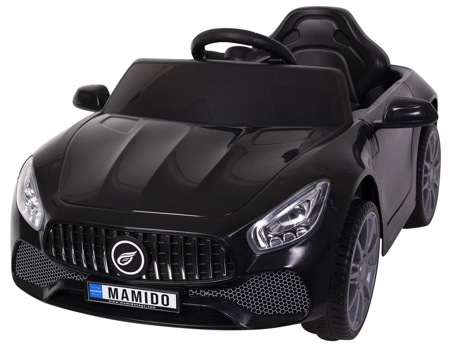 Mamido Mamido Elektrické autíčko Cabrio Fast Wing černé