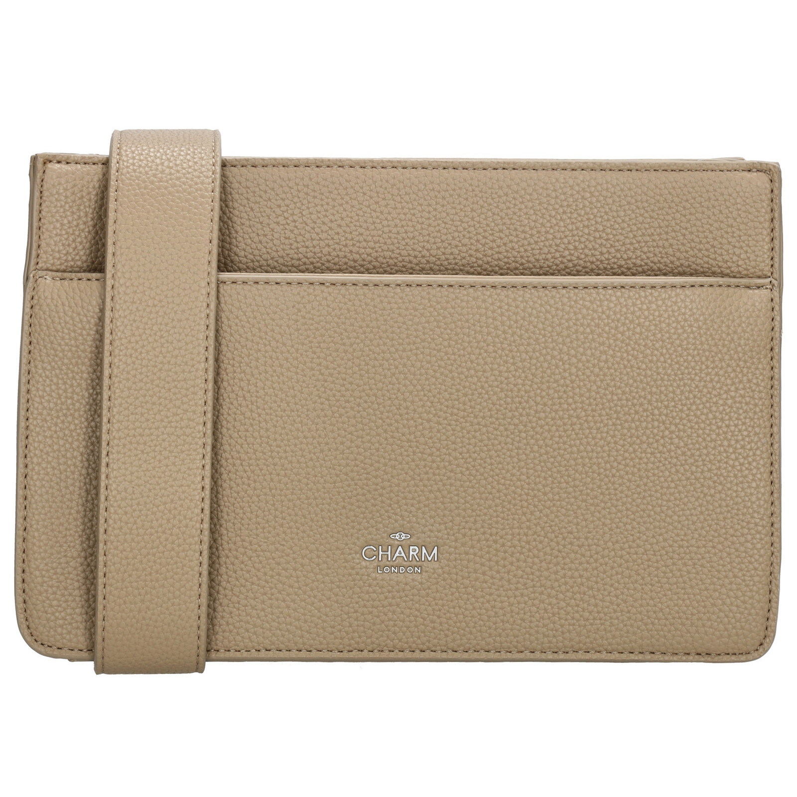 Kabelka přes rameno - Princeton - Charm London - 4 L - světlá taupe