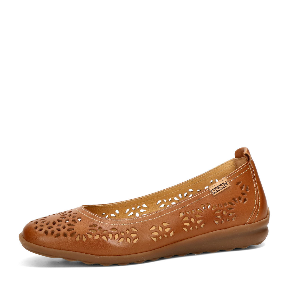 Pikolinos dámské kožené baleríny - koňakové - 37