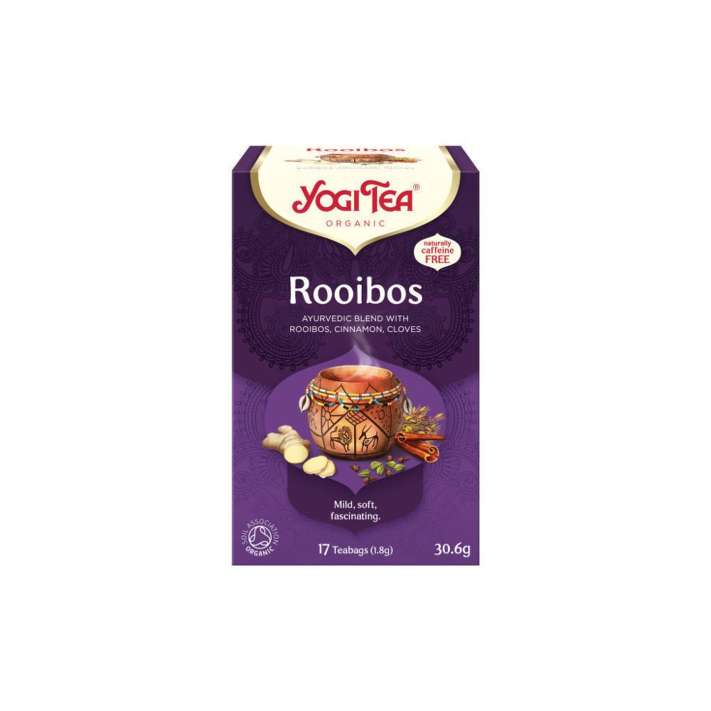 Čaj Rooibos 17 sáčků 30,6 g BIO   YOGI TEA